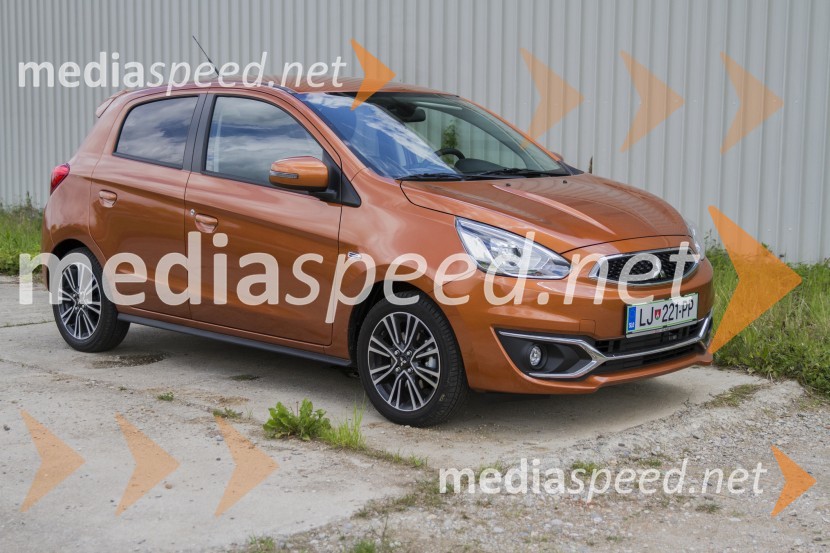 Mitsubishi Space Star ClearTec 1.2 IntenseMitsubishi Space Star ClearTec 1.2 Intense, mediaspeed test