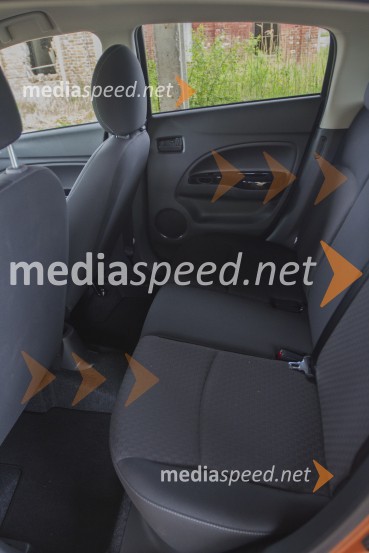 Mitsubishi Space Star ClearTec 1.2 Intense, ravna zadnja klopMitsubishi Space Star ClearTec 1.2 Intense, mediaspeed test