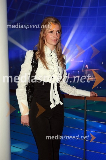 Mojca Krajnc, voditeljica Lota na TV SlovenijaOtvoritev termalnega centra Wellness park Laško