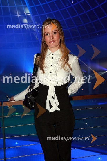 Mojca Krajnc, voditeljica Lota na TV SlovenijaOtvoritev termalnega centra Wellness park Laško