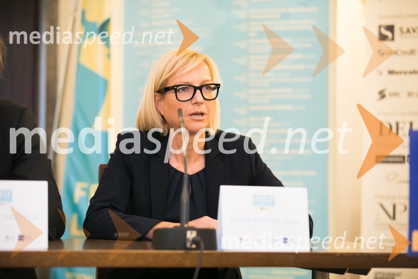 mag. Diana Horvat,  direktorica sektorja za trženje Energetika Ljubljana d.o.o.Novinarska konferenca Festivala Ljubljana
