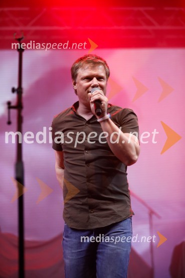  Matija  Krajnik, pevec skupine MonsunVolkswagen rocks, zaključni koncert
