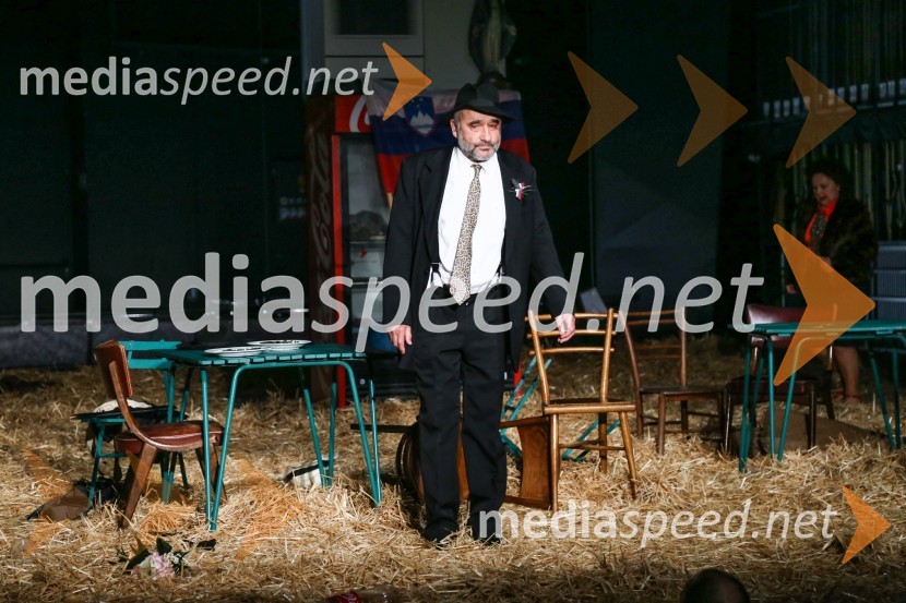  Peter Boštjančič, igralecLjudožerci, premiera predstave