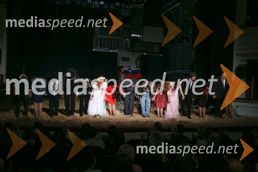  Viktor Meglič, igralec;  Eva Kraš, igralka;  Peter Boštjančič, igralec;  Kristijan Ostanek, igralec;  Matevž Biber, igralec;  Mateja  Pucko, igralka;  Ksenija Mišič, igralka;  Vladimir Vlaškalić, igralec;  Alojz Svete, igralec;  Ana Urbanc, igralka;  Nika Rozman, igralka;  Jurij Drevenšek, igralec;  Irena Varga, igralka;  Miloš  Battelino, igralec;  Mirjana Šajinović, igralkaLjudožerci, premiera predstave