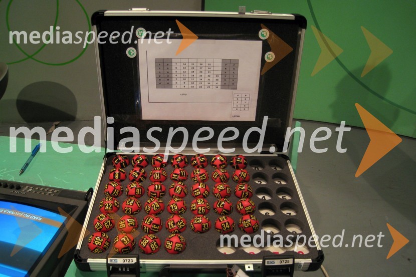 Loterijske krogliceŽrebanje rekordne loto evro sedmice