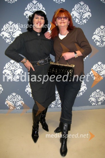 Magda Matelko, grafologinja CMHA in Evelinda Grosman, direktorica šole GE-Global EliteŽrebanje rekordne loto evro sedmice