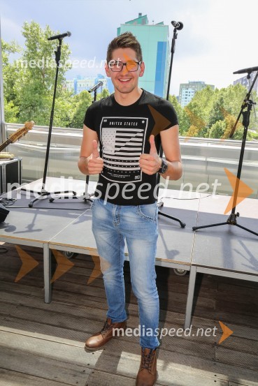  Miha Novak, skupina ČukiPredstavitev novega člana skupine Čuki, Miha Novak