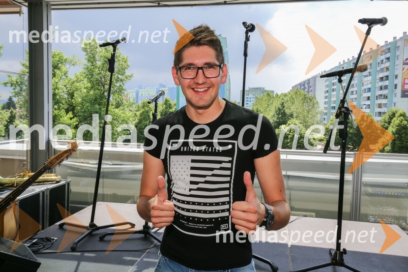  Miha Novak, skupina ČukiPredstavitev novega člana skupine Čuki, Miha Novak