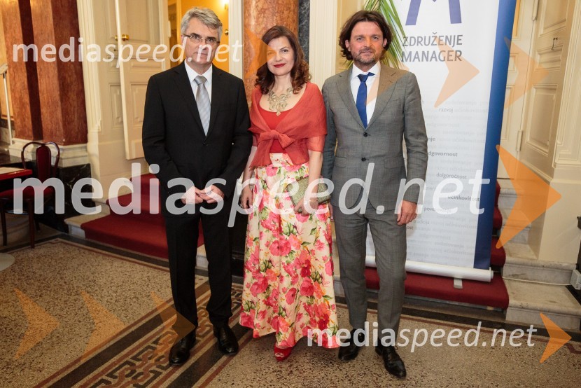  Aleksander  Zalaznik, generalni direktor Danfoss Trate, predsednik Združenja Manager; mag. Sonja  Šmuc, izvršna direktorica Združenja Manager;  Peter Sotošek Štular, ravnatelj SNG Opera in balet LjubljanaManagerski večer v Operi
