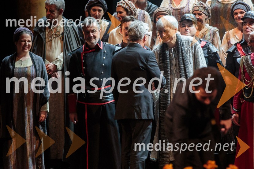  Aleksander  Zalaznik, generalni direktor Danfoss Trate, predsednik Združenja Manager;  Juan  Vasle,  operni pevecManagerski večer v Operi