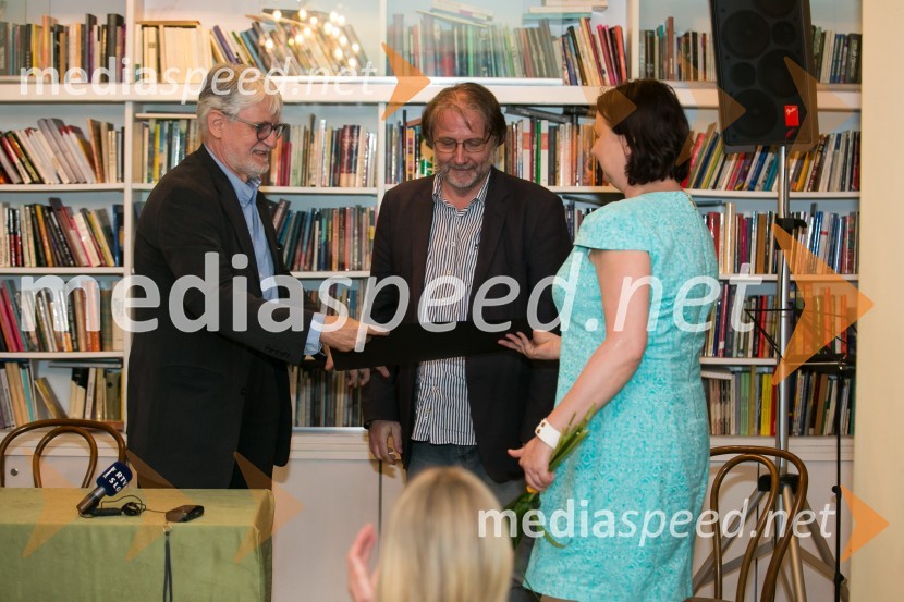  Ivo Svetina, pisatelj;  Vinko Möderndorfer, pisatelj, pesnik, režiser, dramatik;  Nina Kokelj, pisateljica, publicistka in performerkaDesetnico 2017 je prejel Vinko Möderndorfer