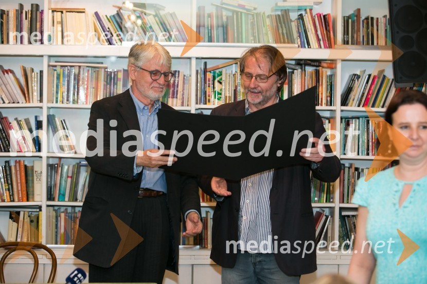  Ivo Svetina, pisatelj;  Vinko Möderndorfer, pisatelj, pesnik, režiser, dramatikDesetnico 2017 je prejel Vinko Möderndorfer