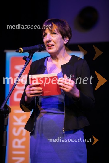  Viktorija  Potočnik, direktorica Pionirskega doma2. LIKfest, zaključna prireditev z izdelavo grafike velikanke