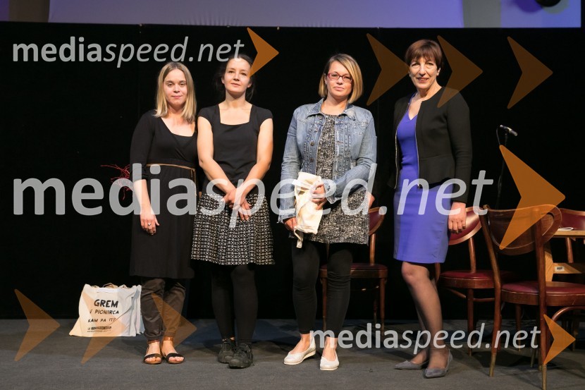  ... ;  Nina  Koželj, profesorica likovne umetnosti in vodja festivala LIKfest;  ... ;  Viktorija  Potočnik, direktorica Pionirskega doma2. LIKfest, zaključna prireditev z izdelavo grafike velikanke