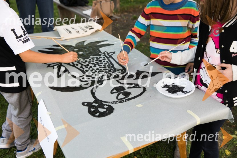 2. LIKfest, zaključna prireditev z izdelavo grafike velikanke2. LIKfest, zaključna prireditev z izdelavo grafike velikanke