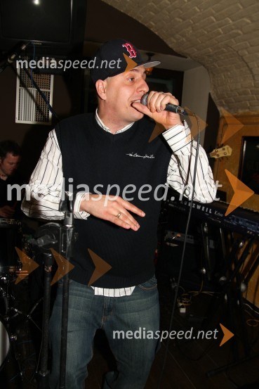 6pack Čukur, raper10. obletnica lokala Patricks Pub