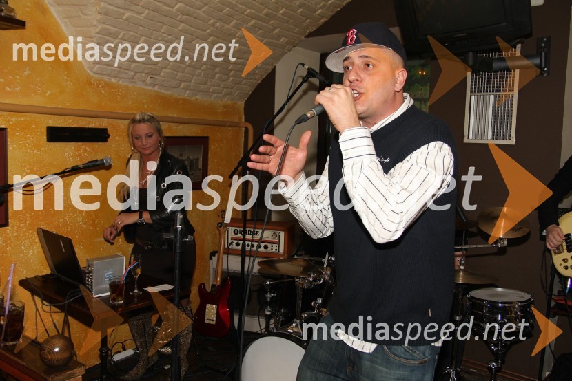 6pack Čukur, raper10. obletnica lokala Patricks Pub