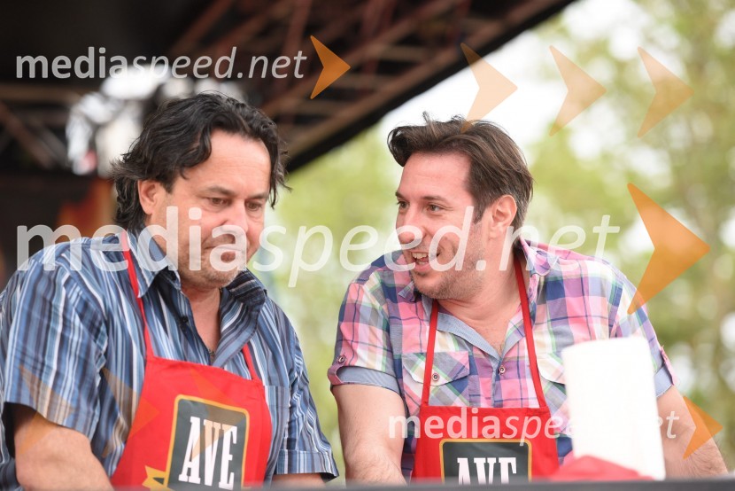  Jernej Kuntner, igralec;  Jan Bučar, igralecAktualov koncert in največja Roštiljada v Sloveniji