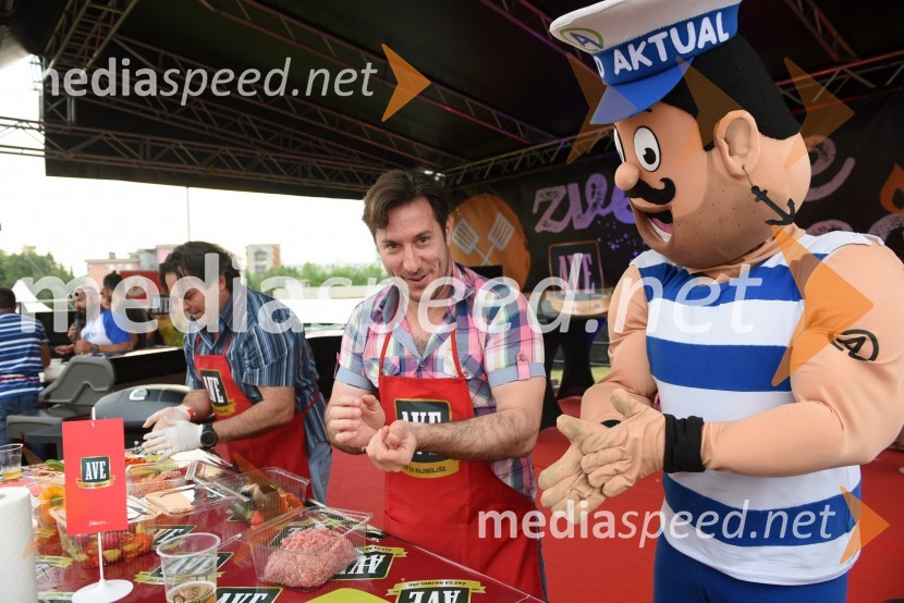  Jernej Kuntner, igralec;  Jan Bučar, igralecAktualov koncert in največja Roštiljada v Sloveniji