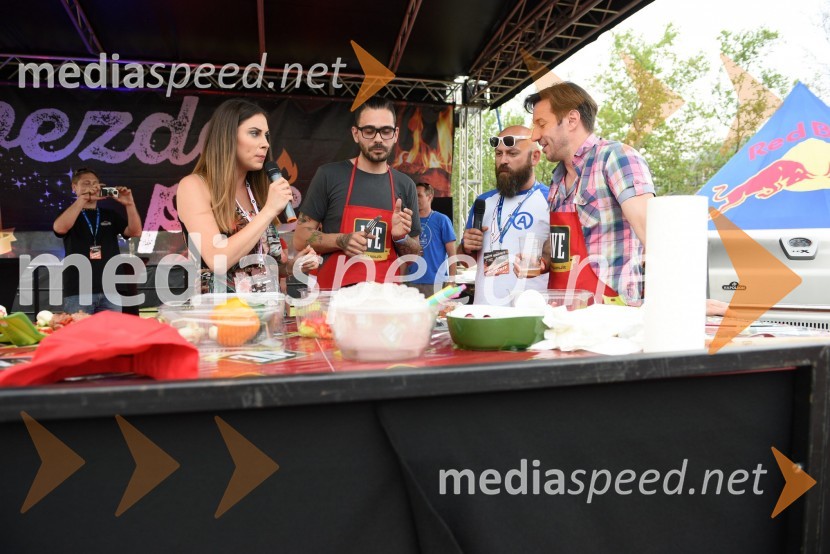  ... ;  Jani Jugovic, kuharski mojster;  Grega Javornik, radijski voditelj, radio Aktual;  Jan Bučar, igralecAktualov koncert in največja Roštiljada v Sloveniji