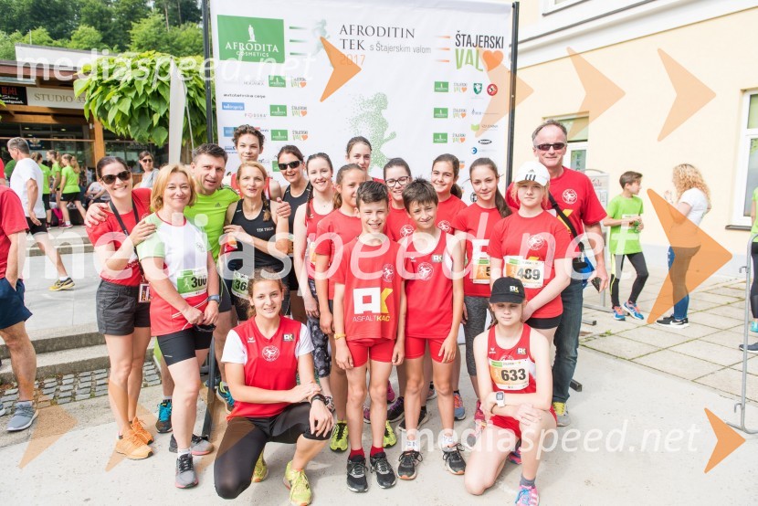 Ekipa Atletskega kluba Asfalt Kovač, Šentjur1. Afroditin tek