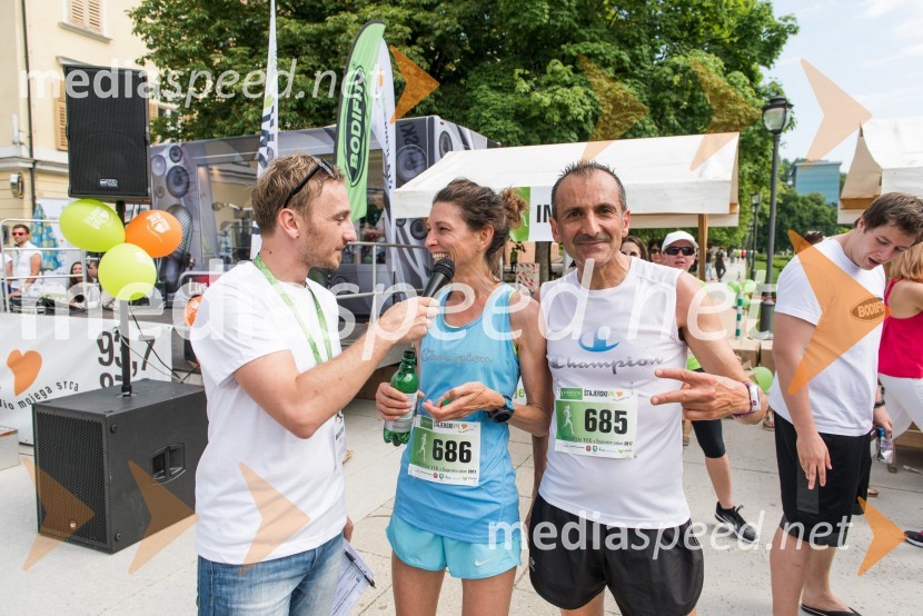  Kristijan  Šmid, radijski voditelj, Štajerski val;  Elisabeta  Comero, 1. mesto, Afroditin tek, 10 km, ženske;  Lucciano  Albonese1. Afroditin tek