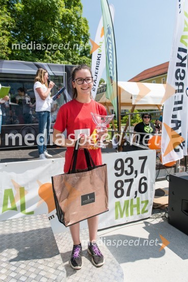  Neža  Artnak, 3. mesto, Afroditin tek, 5 km, ženski1. Afroditin tek