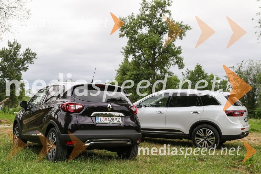 Renault Captur in Koleos, slovenska predstavitevRenault Captur in Koleos, slovenska predstavitev