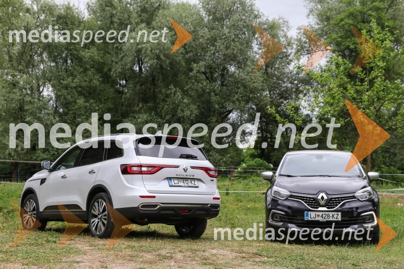 Renault Captur in Koleos, slovenska predstavitevRenault Captur in Koleos, slovenska predstavitev