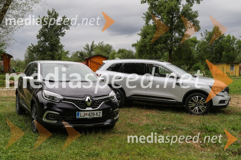 Renault Captur in Koleos, slovenska predstavitevRenault Captur in Koleos, slovenska predstavitev