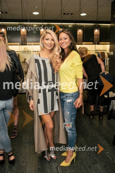  Lucija Gubenšek, manekenka,  solastnica in brand maneger znamke Susnyara;  Ana  Lamut, Better LifestylePredstavitev kolekcije Nine Šušnjara, SNYR FEMINA