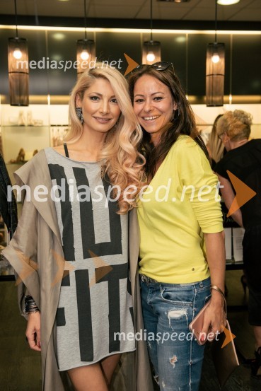  Lucija Gubenšek, manekenka,  solastnica in brand maneger znamke Susnyara;  Ana  Lamut, Better LifestylePredstavitev kolekcije Nine Šušnjara, SNYR FEMINA
