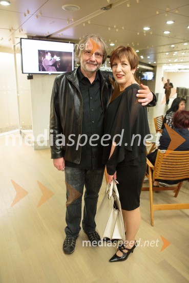  Vinko Möderndorfer, pisatelj, pesnik, režiser, dramatik;  Viktorija  Potočnik, direktorica Pionirskega domaVita Mavrič, Veliki koncert šansonov