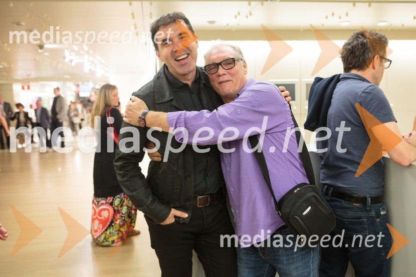  Mario Galunič, odgovorni urednik, Razvedrilni program TV Slovenija;  Boris Kobal, igralecVita Mavrič, Veliki koncert šansonov