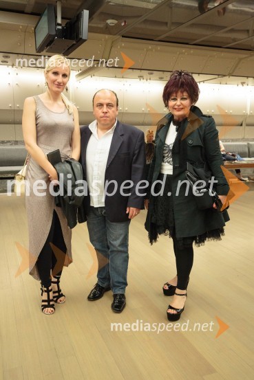  Nataša Zupan, sopranistka;  Andrej  Zupan, glasbenik;  Zdenka  Kahne, kozmetika KahneVita Mavrič, Veliki koncert šansonov