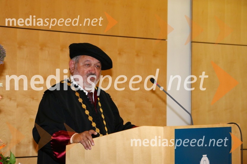 prof. dr. Igor Tičar, rektor, Univerza v MariboruPromocija doktorjev znanosti na UM, junij 2017