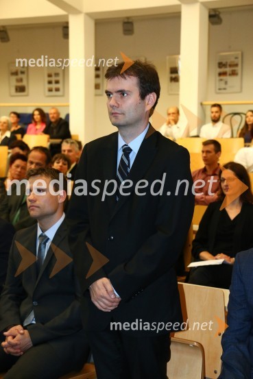 dr. Gregor Donaj, Fakulteta za elektrotehniko, računalništvo in informatiko, Univerza v MariboruPromocija doktorjev znanosti na UM, junij 2017