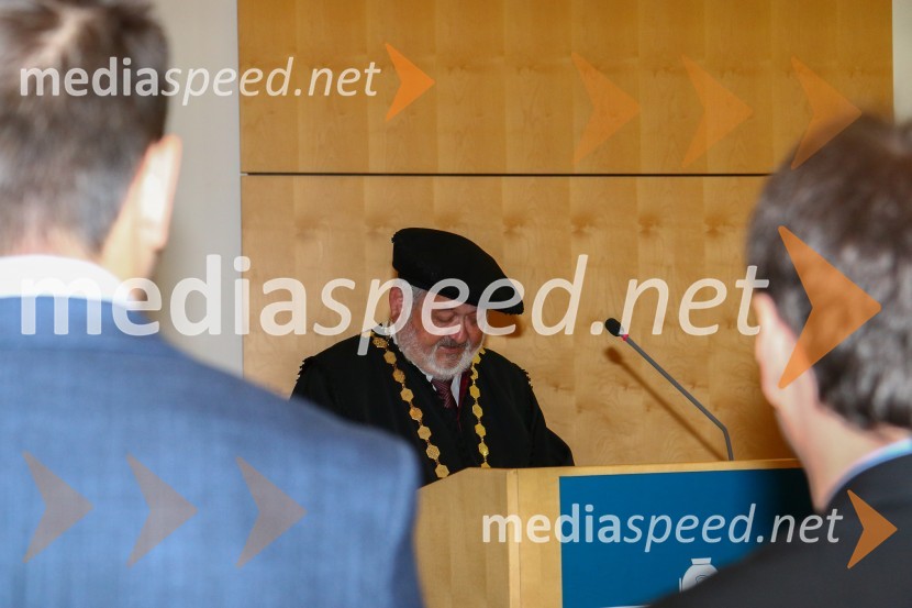 prof. dr. Igor Tičar, rektor, Univerza v MariboruPromocija doktorjev znanosti na UM, junij 2017