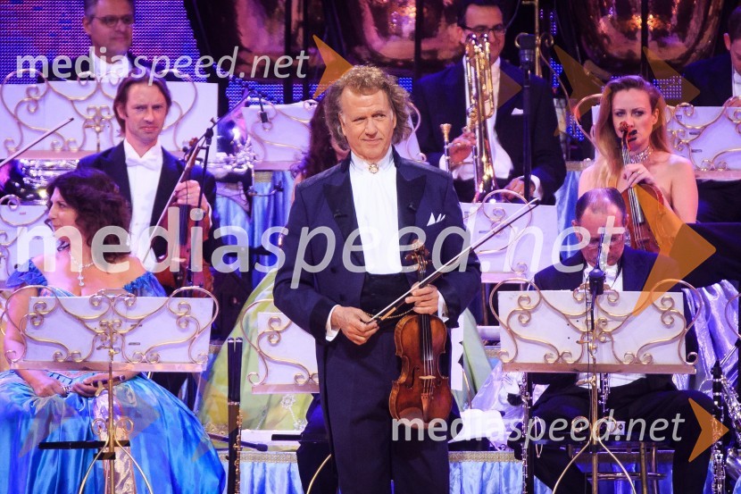  André Rieu, violinistAndre Rieu, koncert priznanega violinista