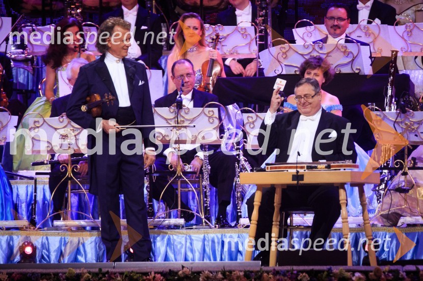  André Rieu, violinist;  ... Andre Rieu, koncert priznanega violinista