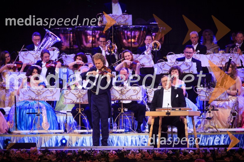  André Rieu, violinist;  ... Andre Rieu, koncert priznanega violinista
