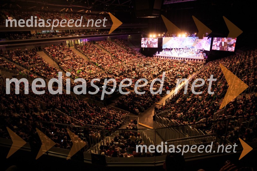 Koncert violinista Andre Rieu z Orkestrom Johanna StraussaAndre Rieu, koncert priznanega violinista