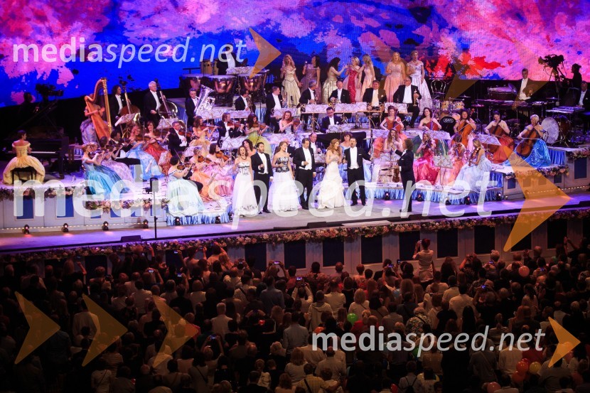 Koncert violinista Andre Rieu z Orkestrom Johanna StraussaAndre Rieu, koncert priznanega violinista