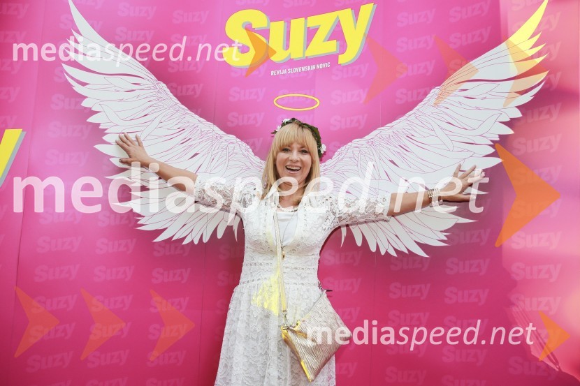  Barbra Jermann, urednica revije SuzyVIP druženje pod zvezdami  z revijo Suzy