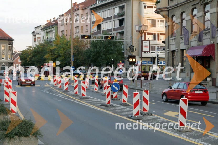 Poizkusno krožišče Glavni trg MariborMaribor, Slovenija