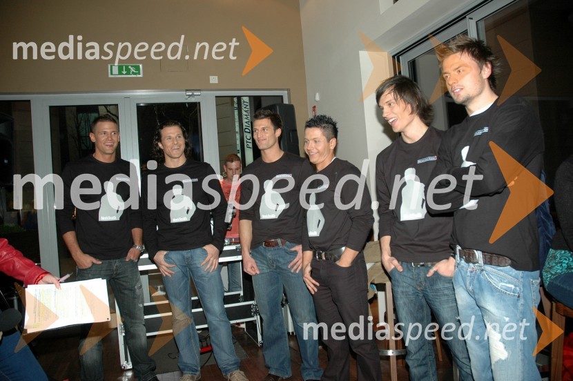 Finalisti akcije Model za naslovko 2008 revije Mens HealthZabava revije Cosmopolitan