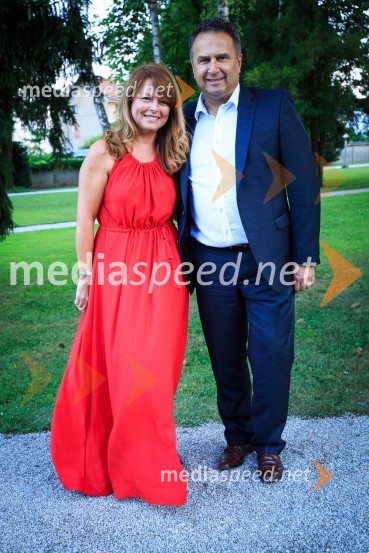  Mirjam Novak, direktorica, Novakeramika d.o.o.;  Rajko Novak, direktor, Oracle SlovenijaKresna noč 2017