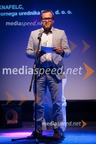  Gregor Knafelc, v. d. odgovornega urednika, DeloDobitnik Delove nagrade kresnik 2017 je Goran Vojnović