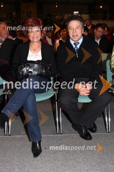 Zdravko Geržina, lastnik licence za Miss Slovenije s spremljevalkoParada humorja 2008