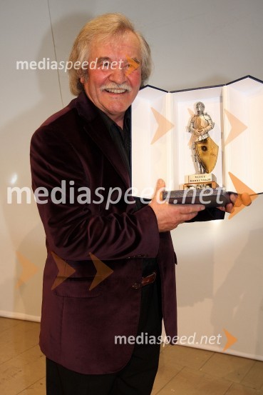 Jože Napotnik, slikar in drugi Vitez dobre volje 2008Parada humorja 2008